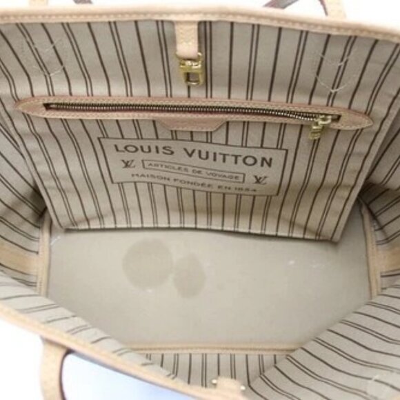 Louis Vuitton Neverfull MM Brown Canvas Monogram Tote Bag SD2189 - Picture 13 of 16